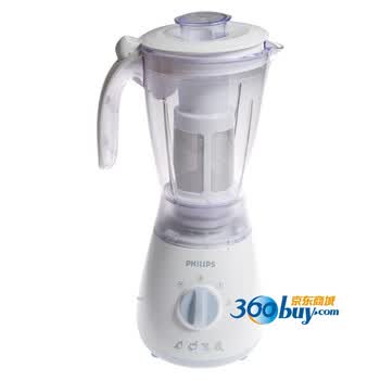 飞利浦（Philips）HR2006 搅拌机 蓝白色 搅拌/研磨功能 5瓣式刀片 2档速度调节及暂动式开关